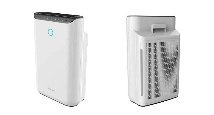 Household Air Purifier Air Quality Display With Color Light
