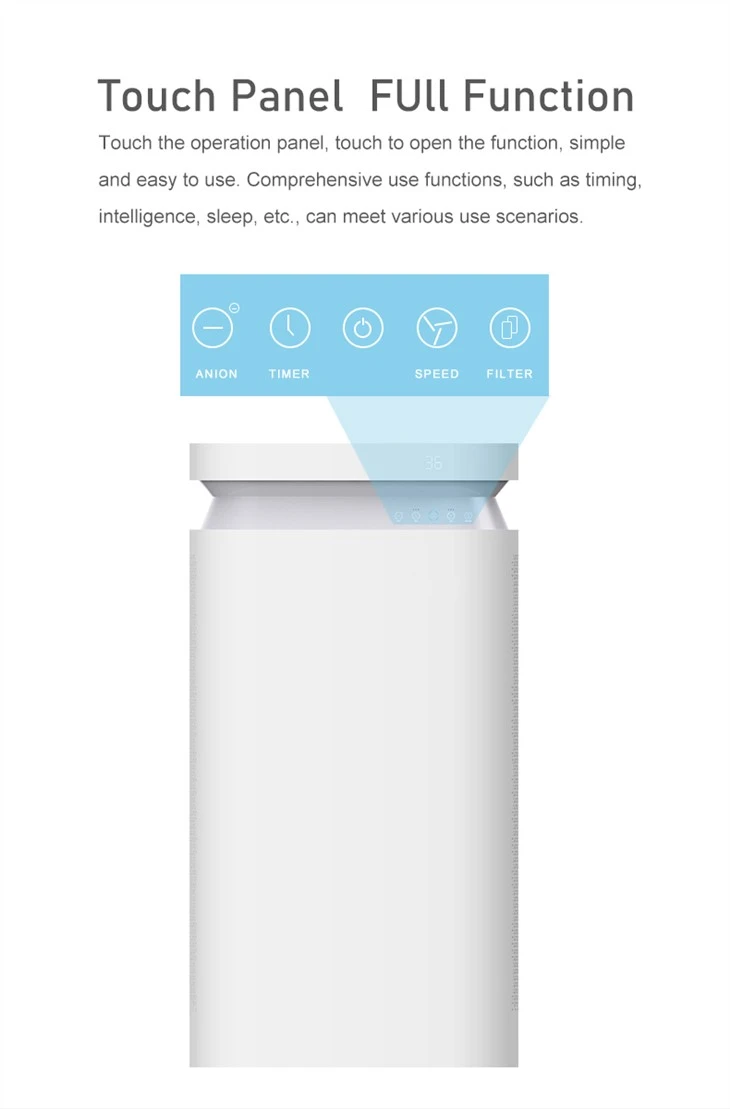 2022 1000 CADR Purificateur d’air pour la maison