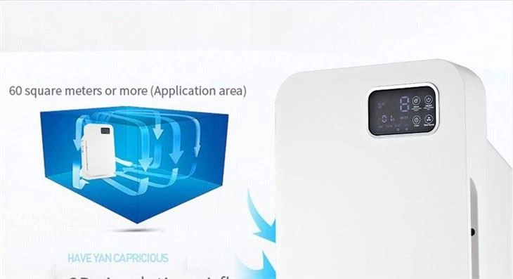 BK-05 Ion Air Purifeir With LCD Display Household
