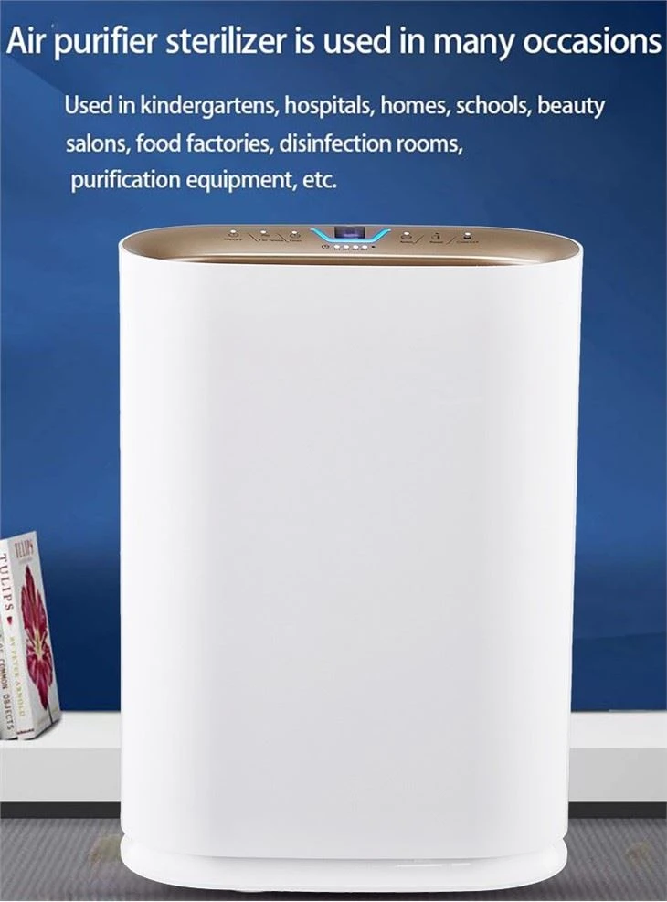 BKJ-300 Home Air Purifier With Air Dust Sensor Color Display