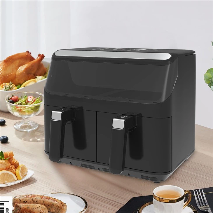 Double Pot Air Fryer With Large Capacity