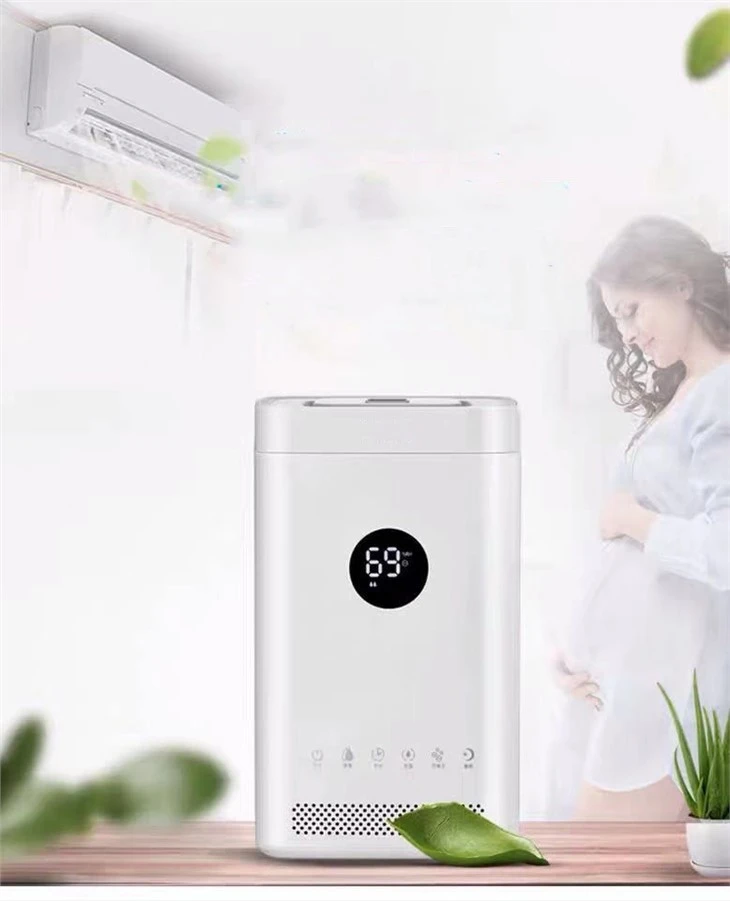 Room Office Table Humidifier With LCD Display